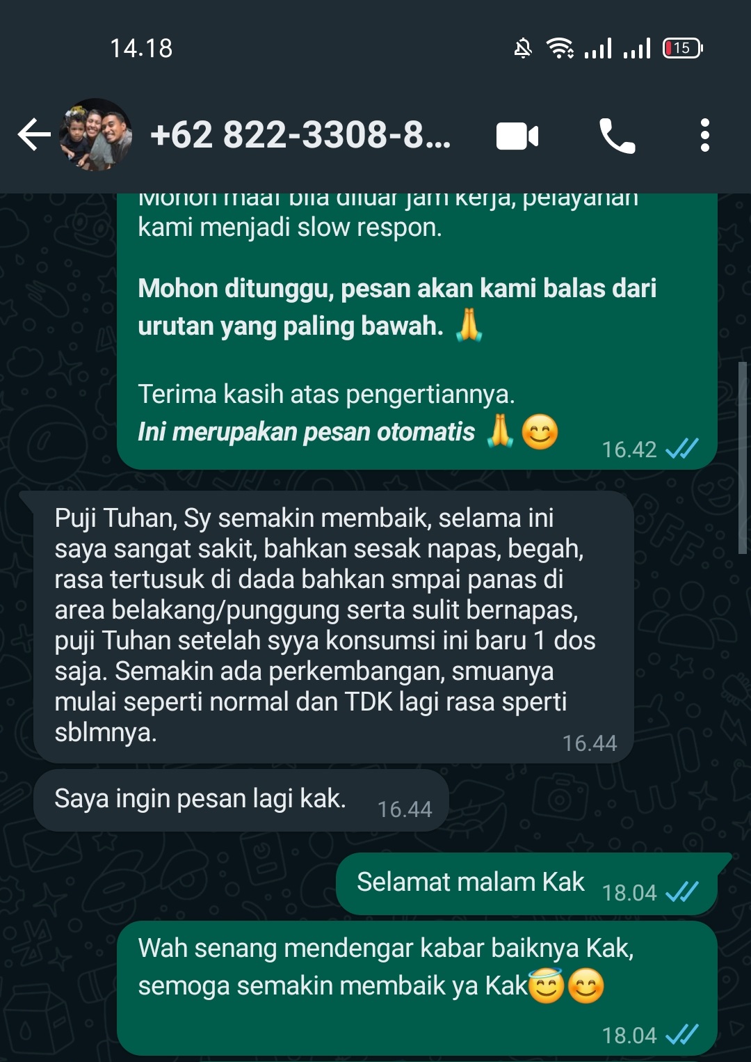 Testimoni Nutriflakes 5